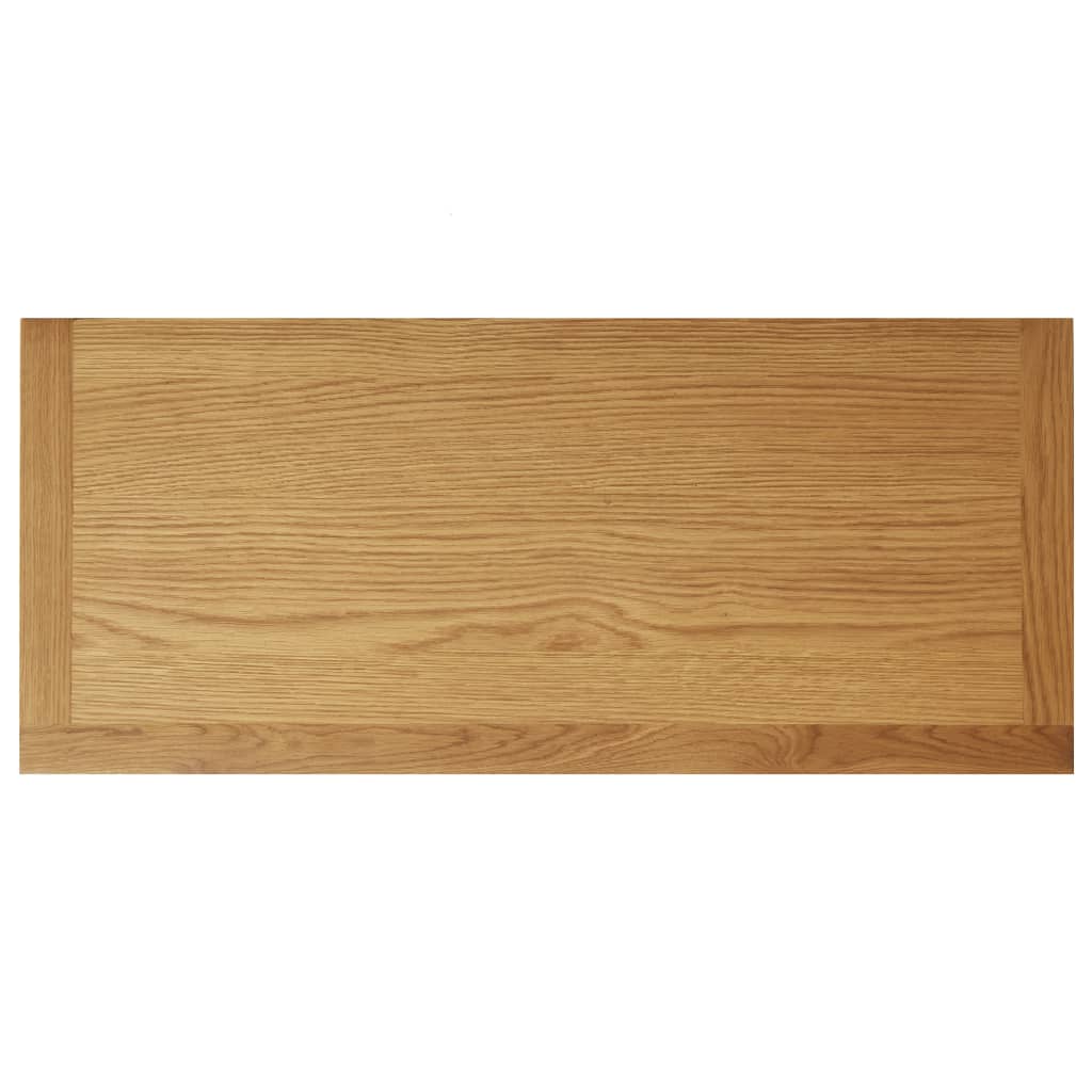 Weinschrank 80x32x80 cm Eiche Massivholz