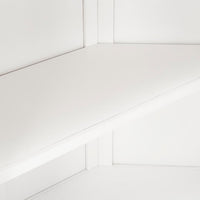 Thumbnail for Eckschrank 80x33,5x78 cm Eiche Massivholz