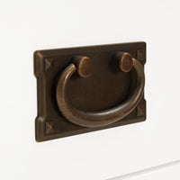 Thumbnail for Weinschrank 72x32x90 cm Eiche Massivholz