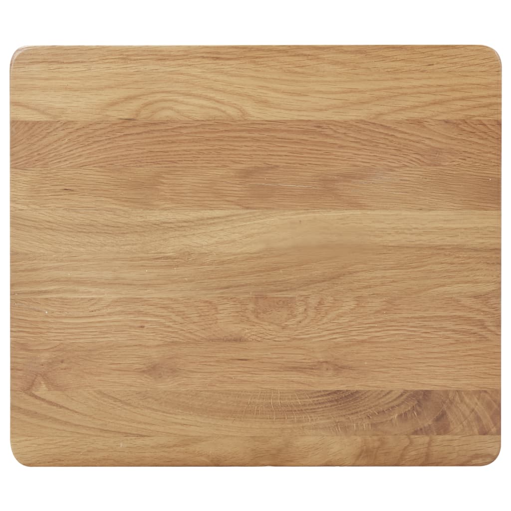 Barhocker 2 Stk. Eiche Massivholz