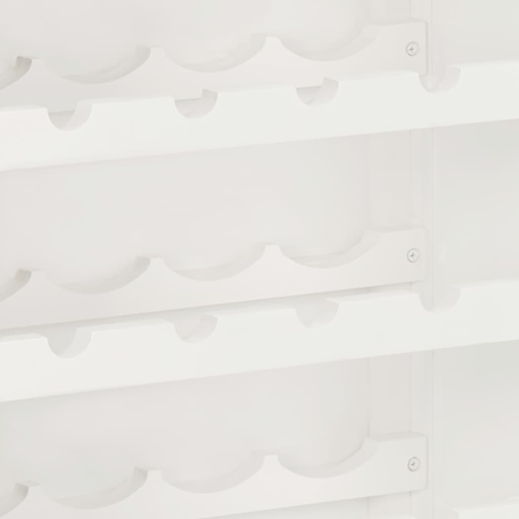 Weinschrank 56x32x110 cm Massivholz Eiche