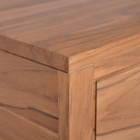 Thumbnail for Wand-Badschrank 90x45x30 cm Teak Massivholz