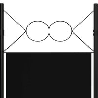 Thumbnail for 3-tlg. Raumteiler Schwarz 120 x 180 cm