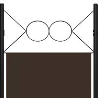Thumbnail for 5-tlg. Raumteiler Braun 200 x 180 cm