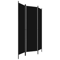 Thumbnail for 3-tlg. Raumteiler Schwarz 150x180 cm