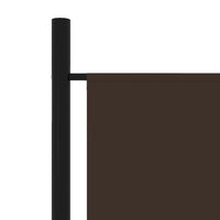 Thumbnail for 4-tlg. Raumteiler Braun 200x180 cm