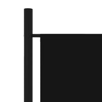 Thumbnail for 4-tlg. Raumteiler Schwarz 200x180 cm