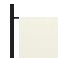 Thumbnail for 3-tlg. Raumteiler Cremeweiß 260x180 cm