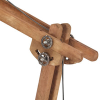 Thumbnail for Stehlampe Schwarz Mango Massivholz E27