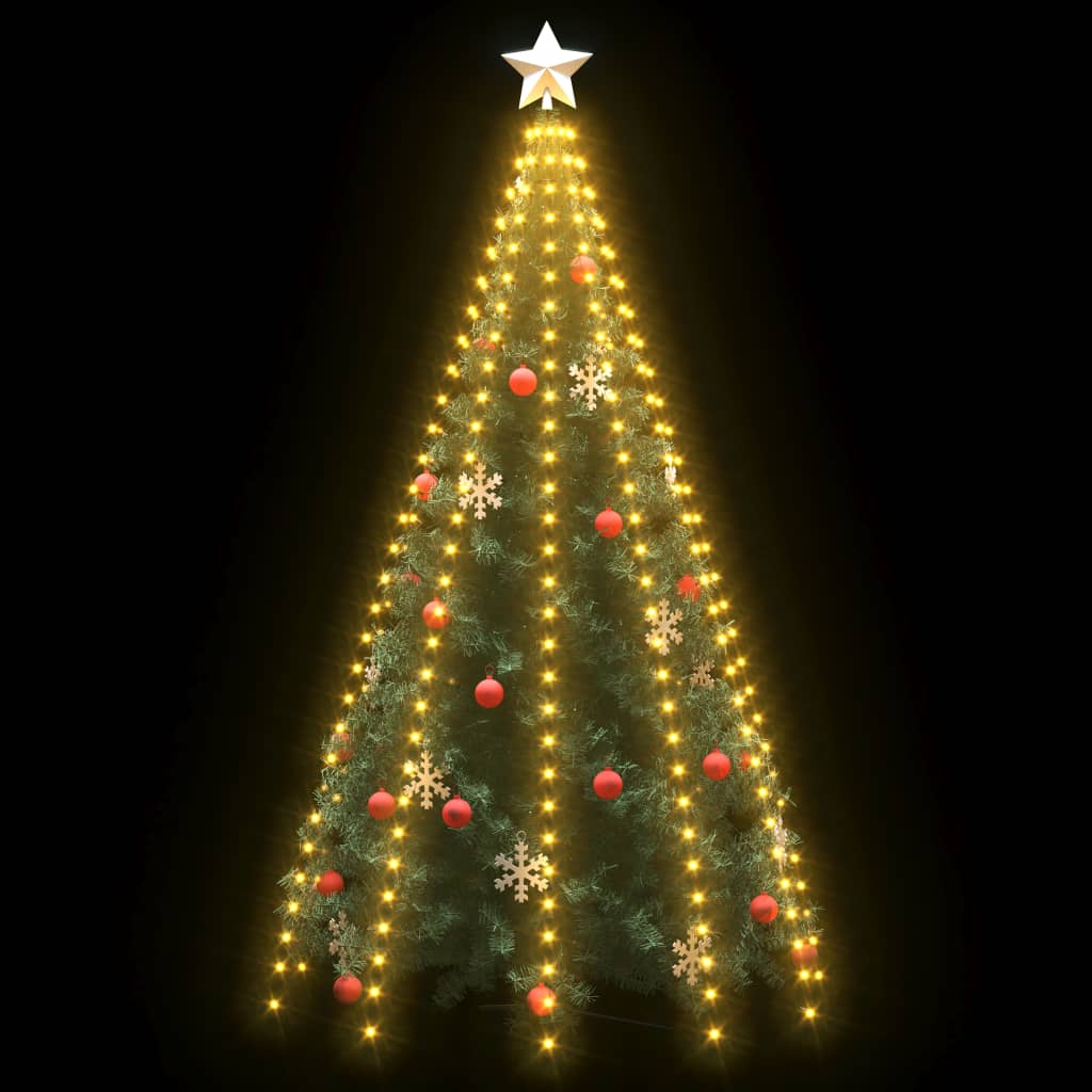 Weihnachtsbaum-Lichternetz mit 300 LEDs 300 cm