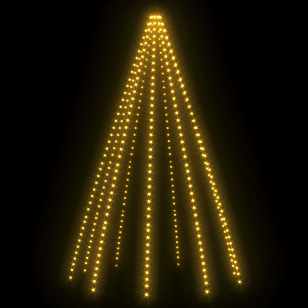 Weihnachtsbaum-Lichternetz mit 400 LEDs 400 cm