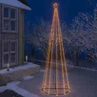 Thumbnail for Weihnachtsbaum Kegelform 752 Warmweiße LEDs Deko 160x500 cm
