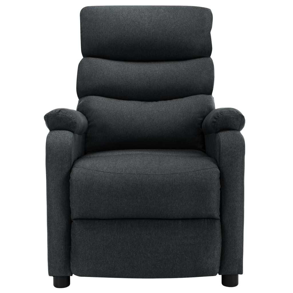 Relaxsessel Dunkelgrau Stoff