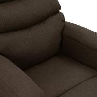 Thumbnail for Massagesessel Dunkelbraun Stoff