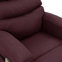 Thumbnail for Massagesessel Lila Stoff