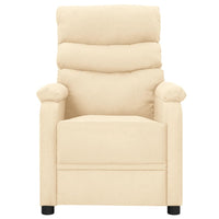 Thumbnail for Massagesessel Creme Stoff