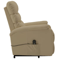 Thumbnail for Aufstehsessel Cappuccino-Braun Kunstleder