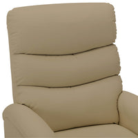 Thumbnail for Aufstehsessel Cappuccino-Braun Kunstleder