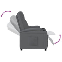 Thumbnail for Relaxsessel Anthrazit Kunstleder