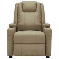 Thumbnail for Massagesessel Cappuccino-Braun Kunstleder