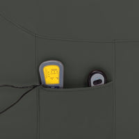 Thumbnail for Massagesessel mit Aufstehhilfe Anthrazit Kunstleder