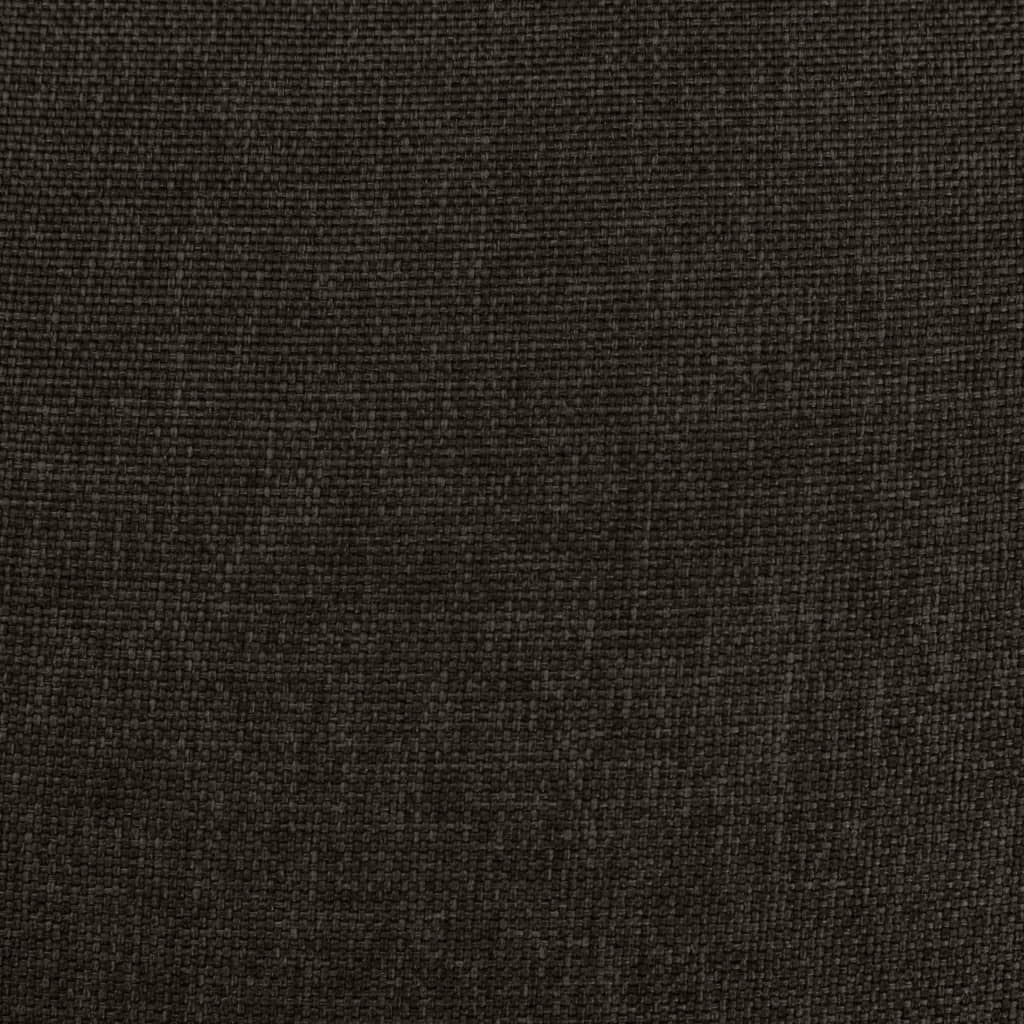 Massagesessel mit Aufstehhilfe Dunkelbraun Stoff