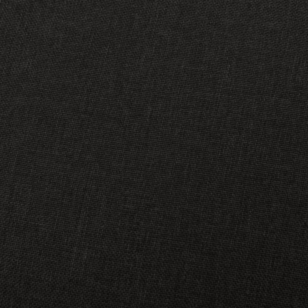 Massagesessel Schwarz Stoff