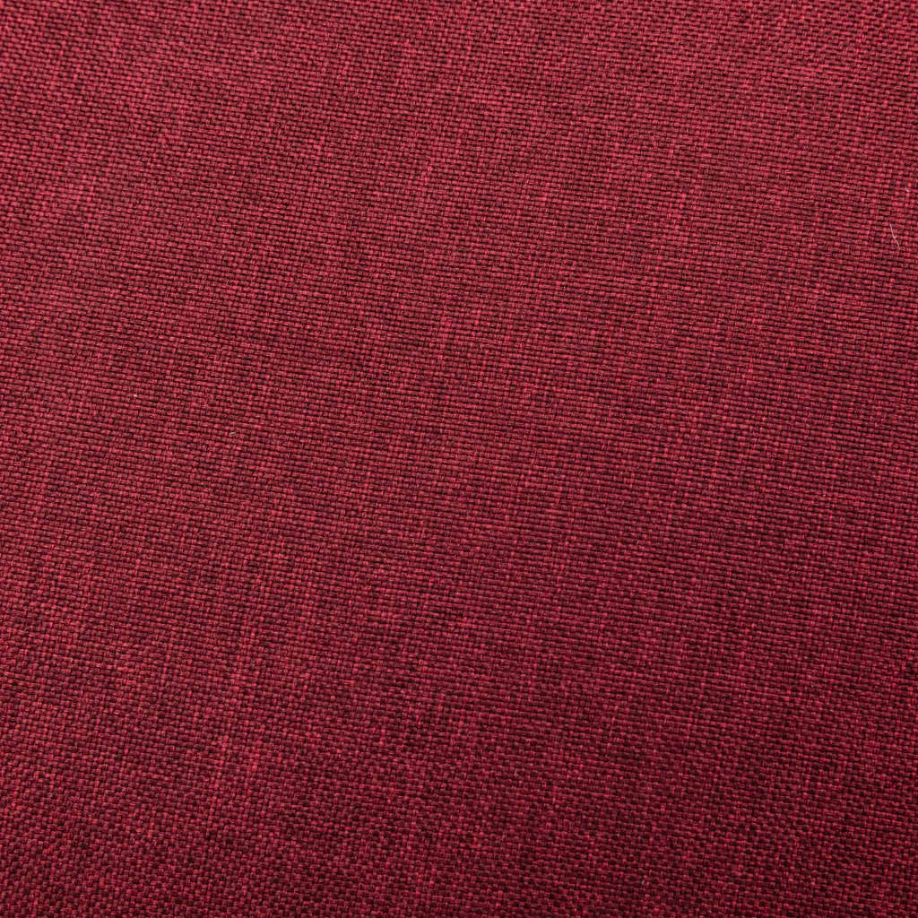 Massagesessel Weinrot Stoff