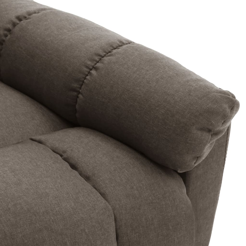 Massagesessel Braun Stoff