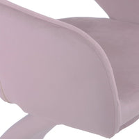 Thumbnail for Esszimmerstühle 2 Stk. Rosa Samt