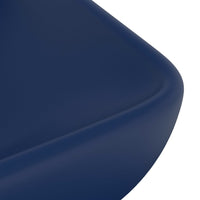 Thumbnail for Luxus-Waschbecken Rechteckig Matt Dunkelblau 71x38 cm Keramik