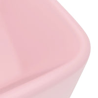 Thumbnail for Luxus-Waschbecken Matt Rosa 41x30x12 cm Keramik