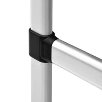 Thumbnail for Teleskop-Garderobe mit Stangen Aluminium