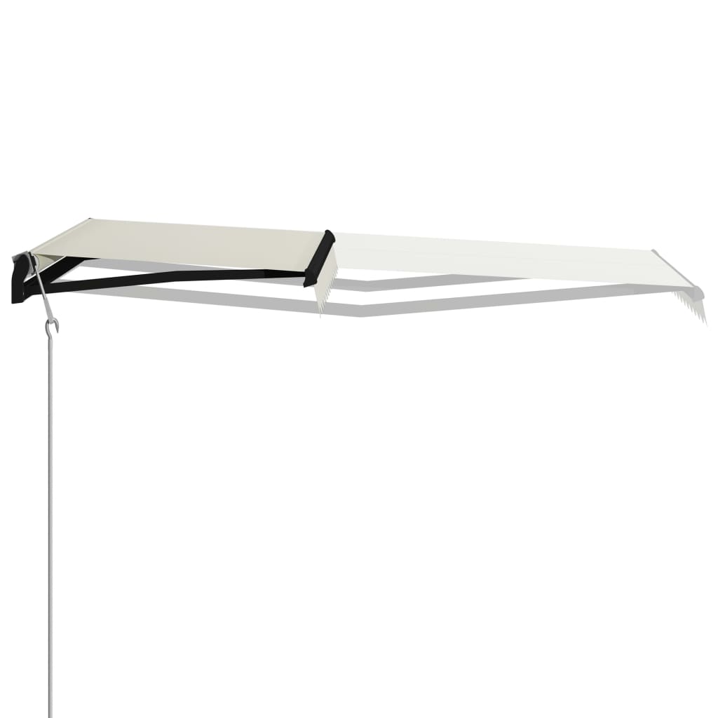 Automatisch Einziehbare Markise 300 x 250 cm Creme