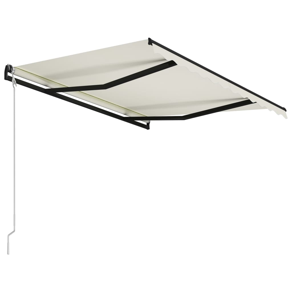 Automatisch Einziehbare Markise 300 x 250 cm Creme
