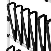 Thumbnail for Teleskop-Schuhregal mit Stangen Aluminium