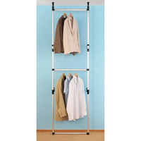 Thumbnail for Teleskop-Garderobe mit Stangen Aluminium