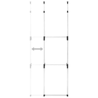 Thumbnail for Teleskop-Garderobe mit Stangen Aluminium