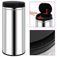 Thumbnail for Automatischer Sensor-Mülleimer 80 L Edelstahl