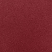 Thumbnail for Sessel mit Fußhocker Weinrot Stoff