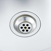 Thumbnail for Küchenspüle mit Doppelbecken Silbern 1200x600x155 mm Edelstahl