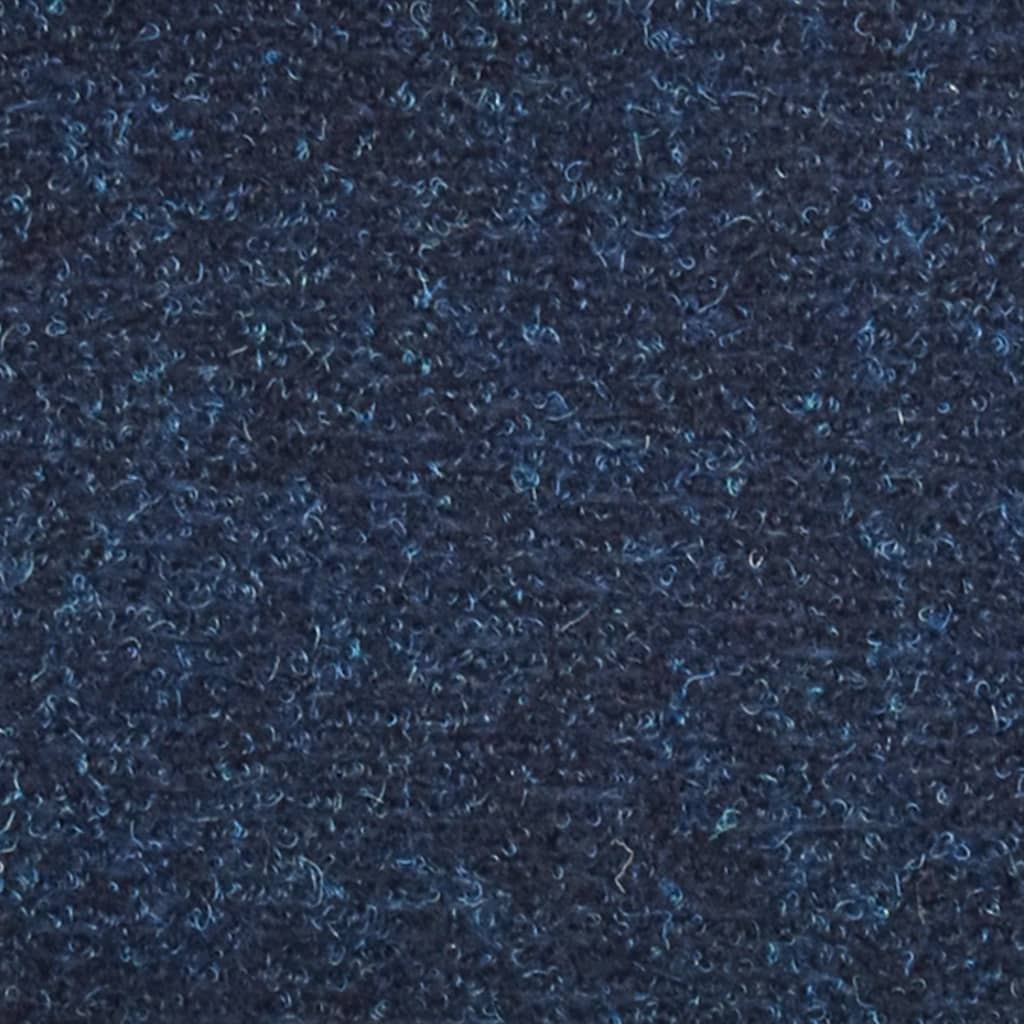 Selbstklebende Treppenmatten 15 Stk. Navy 56x17x3cm Nadelvlies