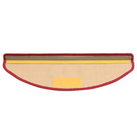 Thumbnail for Treppenmatten Selbstklebend 15 Stk. Rot 65x21x4 cm