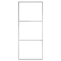 Thumbnail for Begehbare Duschwand mit Halbmattiertem ESG-Glas 115x195cm