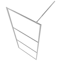 Thumbnail for Begehbare Duschwand mit voll mattiertem ESG-Glas 90x195 cm