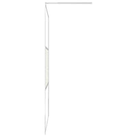 Thumbnail for Duschwand für Begehbare Dusche ESG-Glas Steindesign 100x195 cm