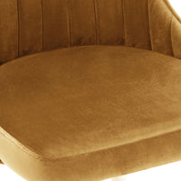 Thumbnail for Esszimmerstühle 2 Stk. Braun Samt