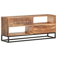 Thumbnail for TV-Schrank 120x30x50 cm Raues Akazienholz