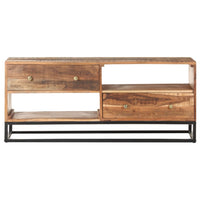 Thumbnail for TV-Schrank 120x30x50 cm Raues Akazienholz