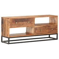 Thumbnail for TV-Schrank 120x30x50 cm Raues Akazienholz